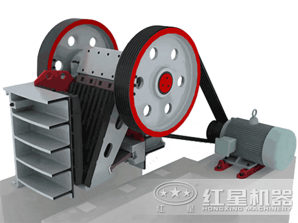 石膏顎式破碎機(jī)原理圖