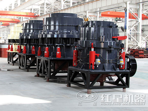 不同規(guī)格型號(hào)下的圓錐破碎機(jī)