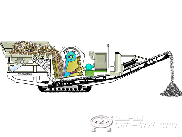 顎式移動破碎機工作機制