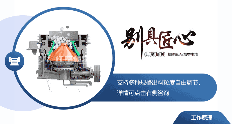 圓錐破碎機工作原理