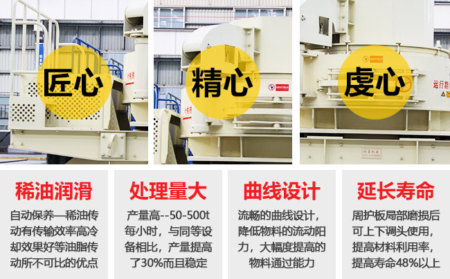 頁(yè)巖制砂機(jī)性能優(yōu)勢(shì)