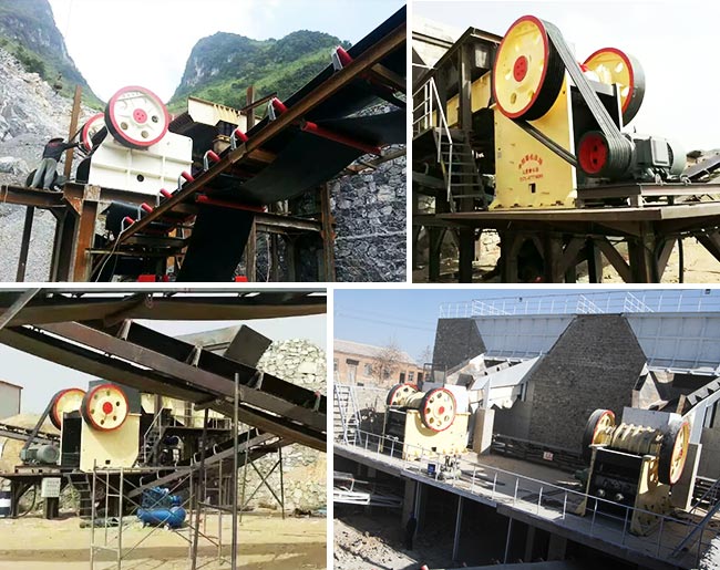 液壓保護(hù)式顎式破碎機(jī)客戶(hù)現(xiàn)場(chǎng)