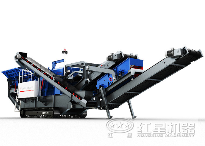 小型車式流動石子粉碎機(jī)—一鍵啟動，操控?zé)o拘束