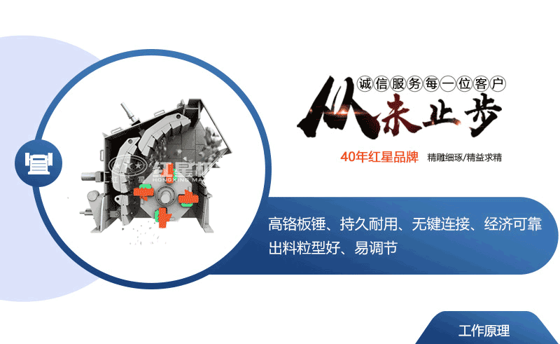 反擊式破碎機(jī)工作原理