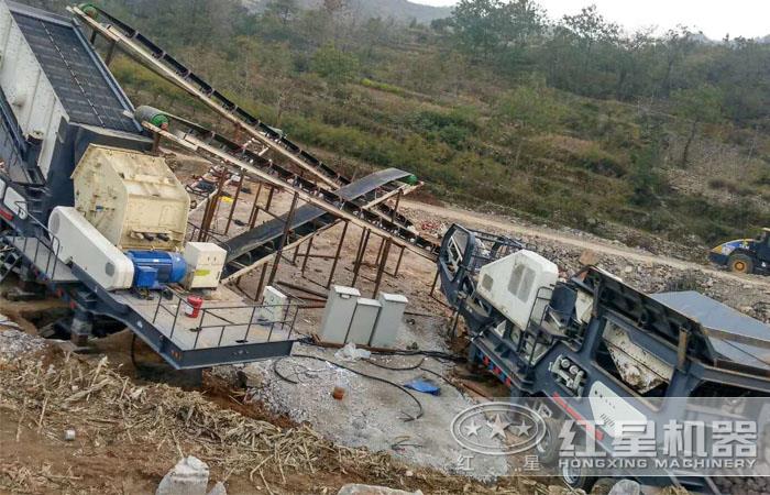 可行走式碎石機(jī)油電兩用