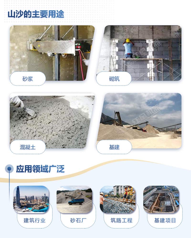 山沙是什么沙，山沙的用途有哪些？機制山砂質(zhì)量怎么樣