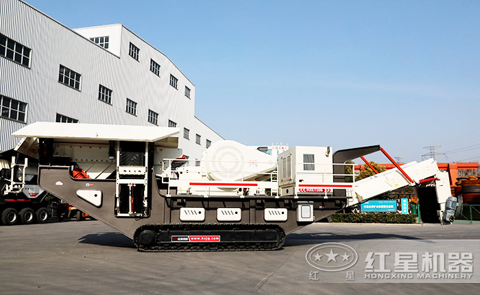 小型磨石子機|采石場粉碎石子的機器（加工鵝卵石、青石、花崗巖等）