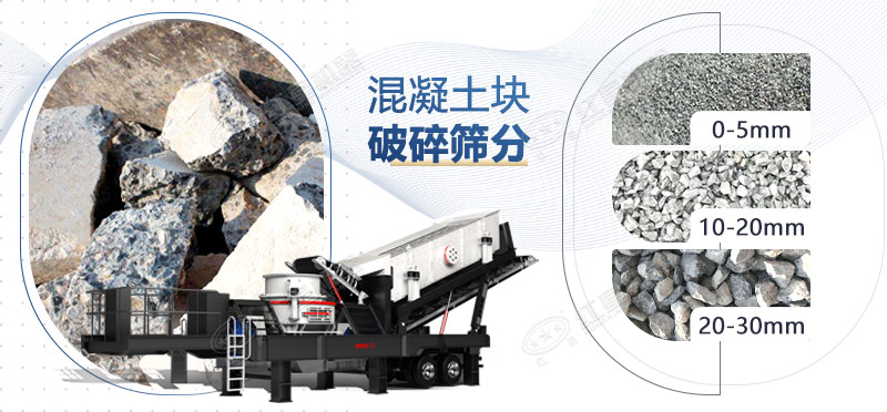 混凝土塊再生石子粉碎機器-混凝土的“重生之路”（附方案及報價）