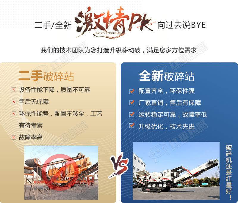 小型移動(dòng)破石機(jī)械設(shè)備價(jià)格，投資一套得多少錢