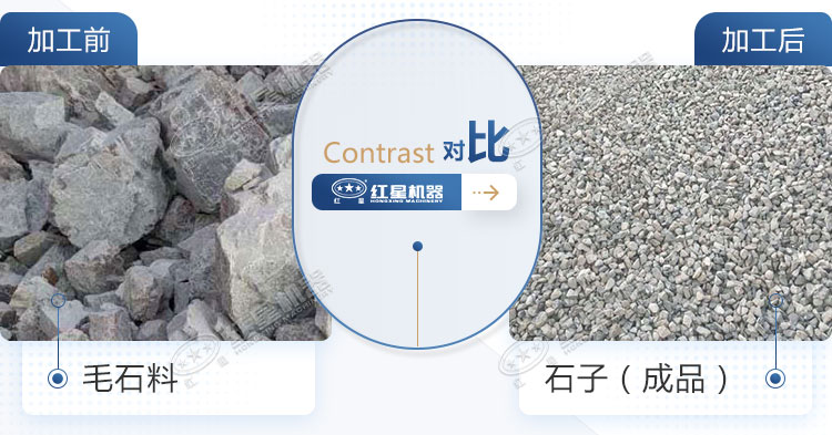 毛石料加工過成石子用途多