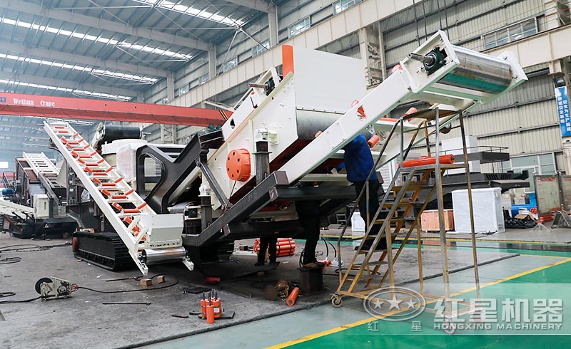 流動(dòng)破碎石子機(jī)-新一代便攜式移動(dòng)加工石子機(jī)