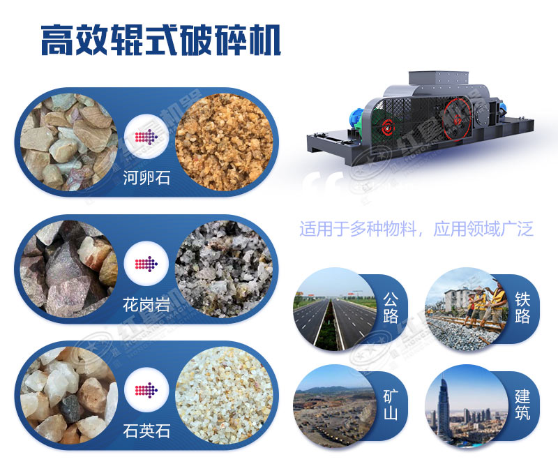 破碎石料專用的輥式破碎機(jī)多少錢一臺