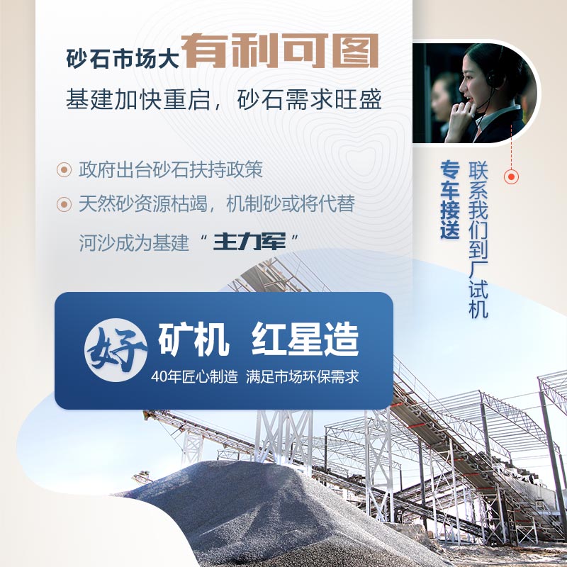新型河卵石制砂機(jī)有幾種，哪種更高質(zhì)？