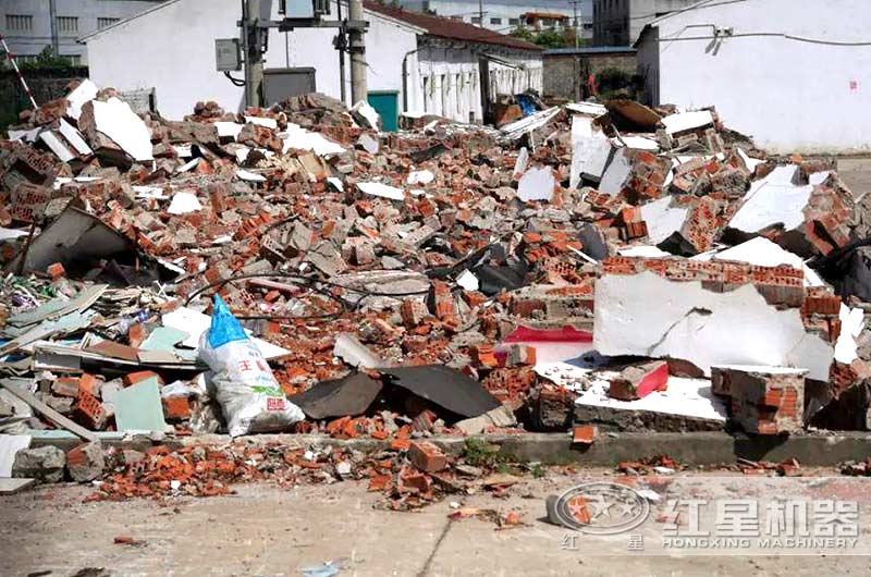 建筑垃圾怎么處理？宜昌百萬噸建筑垃圾處理模版來了