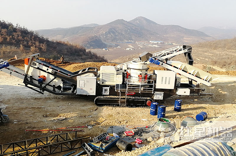 移動式破碎機的可移動性打破了空間格局