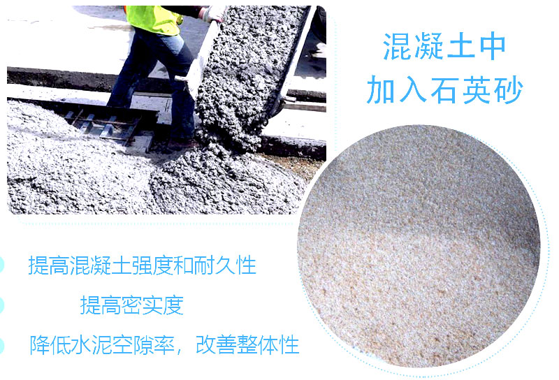 混凝土中石英砂能否代替沙子？石英砂生產(chǎn)線設(shè)備價(jià)格？