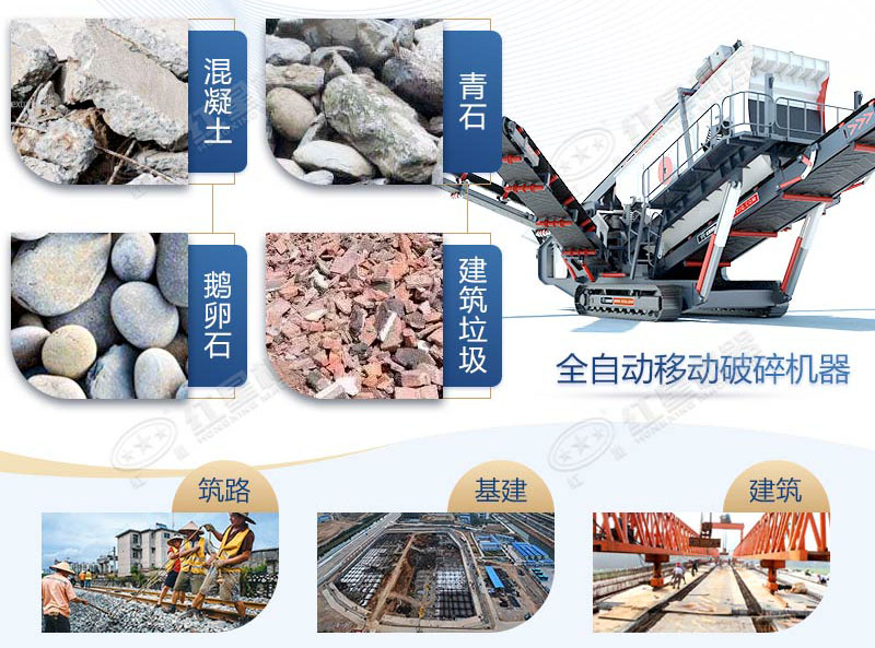 全自動移動破碎機器多少錢一臺（附案例）