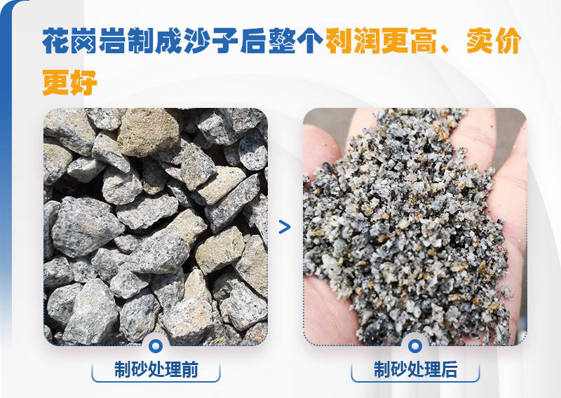 花崗巖制砂質(zhì)量怎么樣？用什么設(shè)備好？