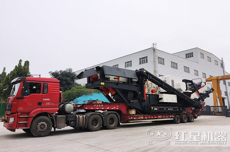 移動(dòng)式石頭破碎機(jī)多少錢一臺(tái)？大型機(jī)器