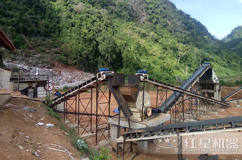 河北客戶(hù)小型碎石廠